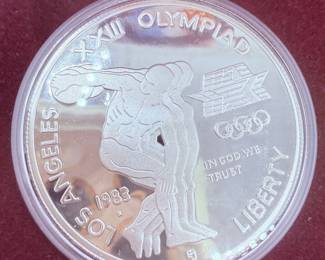 Lot #14 United States Silver & Gold Commemorative Coin Set – U.S. Mint Presentation Case