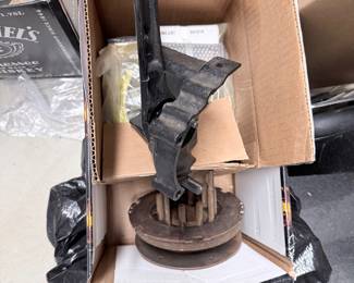 Lot #316 Huge Vintage Harley-Davidson Parts Collection – Mostly 1949 Panhead Components, OEM Parts, Restoration Lot