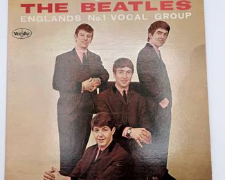 Lot #104 Vintage Beatles "Introducing The Beatles" Vee-Jay Records LP – Early Pressing Vinyl Record Album