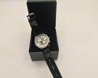 Lot #156 Emporio Armani Chronograph Men's Watch AR-2432 – New Battery, Running – Stainless Steel 50M