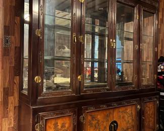Bernhardt Shibui Asian dining table & buffet (china cabinet) 