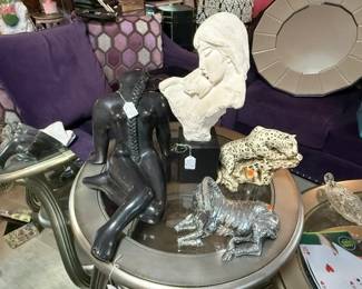Table of Statues