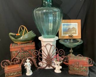 Large Vase And Decor