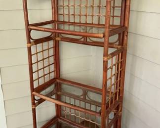 Bamboo Style Bakers Rack