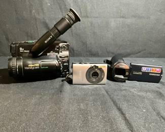 Sony, Canon  Samsung Cameras