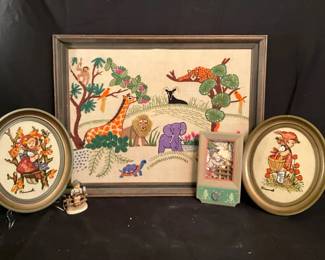 Hummel Embroidery  Porcelain Collectibles