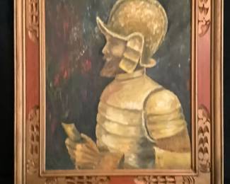Spanish Knight Painting