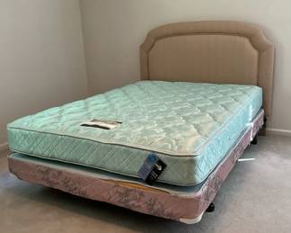 Upholstered Headboard And Bed