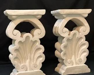 Baroque Style Pedestal Bases