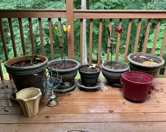 Assorted Planting Planters
