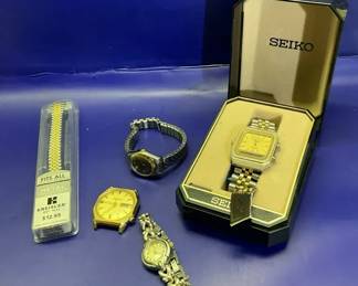 Seiko, Accutron, Timex, And Peck  Peck Watches