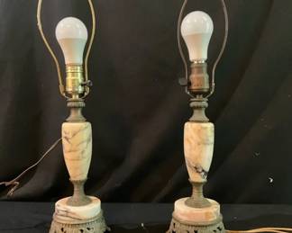 Antique Italian Neoclassical Table Lamps