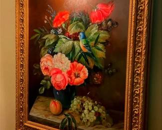 Floral  Fruit Still Life