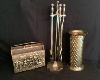 Fireplace Goods  Brass Ensemble