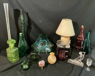 Artful  Colorful Glass Decor