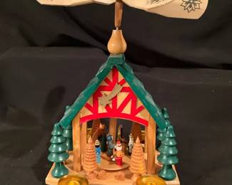 German Christmas Candle Carousel