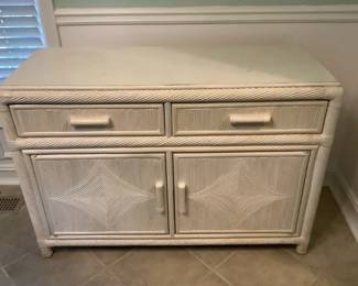 Coastal Rattan Credenza
