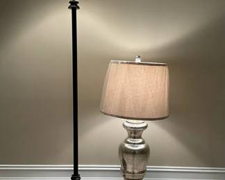 Mercury Glass Table  Floor Lamps