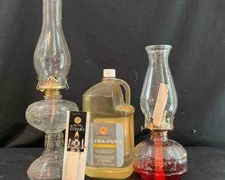 Clear Glass Hurricane Lamps LampLight