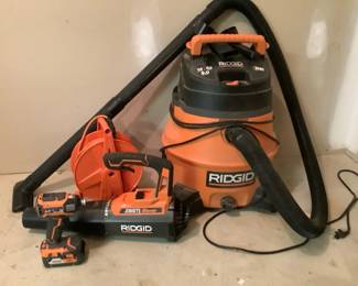 Ridgid Power Shop Tools