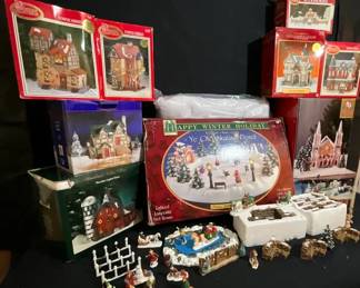 Christmas Village  Skating Ponds