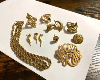 14K Yellow Gold Jewelry