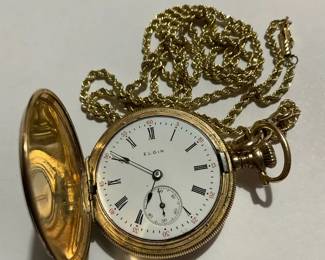 ELGIN Pocket Watch Necklace
