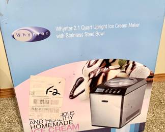 NEW ice cream maker *high end*