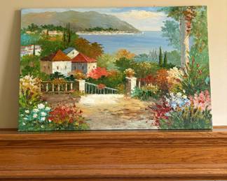 Original oil painting 