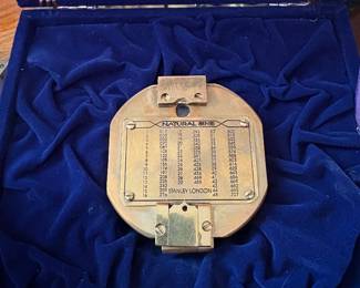 Stanley London Brass Brunton Compass