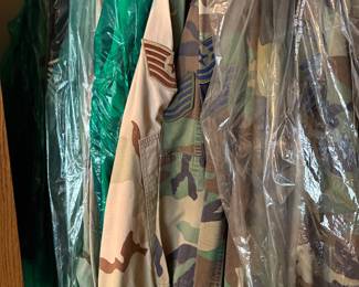 Military uniforms