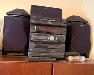 Sony stereo system 