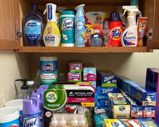 NEW cleaning/pantry items