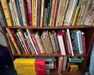 Many books and music