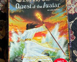 Ultima IV Quest of the Avatar vintage computer game