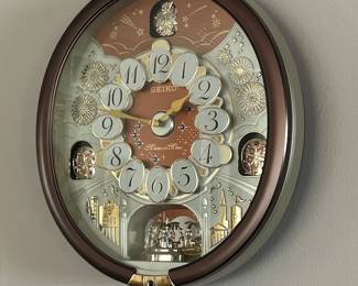 Seiko Melodies in Motion wall clocks