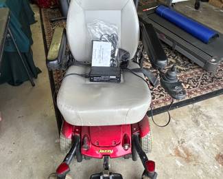 Jazzy mobility powered wheelchair