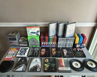 Lots of Star Trek season sets