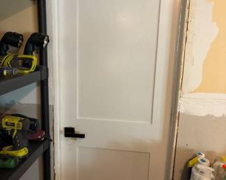 Qty (7) 2 panel Shaker style doors