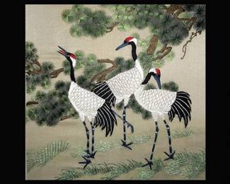 Fine Embroidery Unframed 