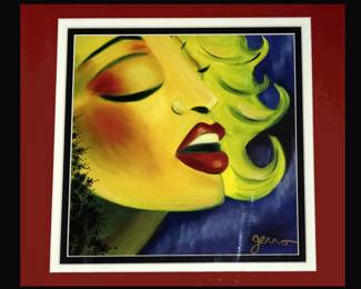 Local Artist Helen Gerro Kiss Series
