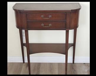Small Vintage Table with 2 Drawers 