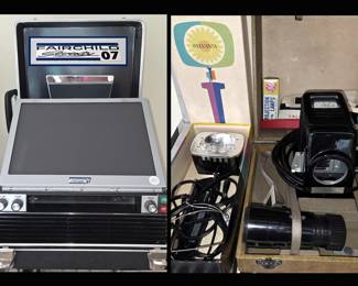 Fairchild Seventy 07 Sound Projector & Kodaslide Projector