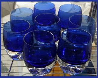 Gorgeous Cobalt Blue Glasses