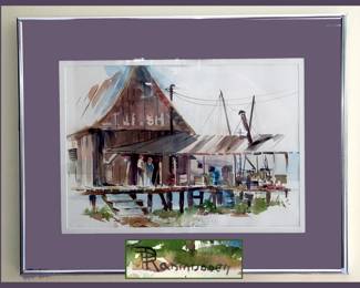 Very Nice Signed Watercolor