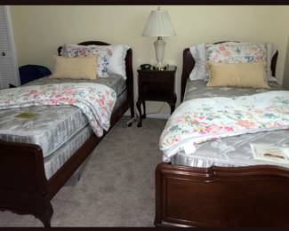 Lovely Twin Beds Great for Any Guest Room