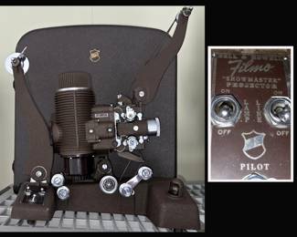Bell and Howell Filmo Showmaster Projector in Excellent Condition 