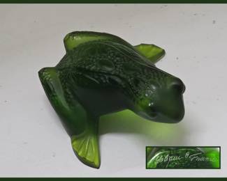 Fabulous LIttle Lalique Frog