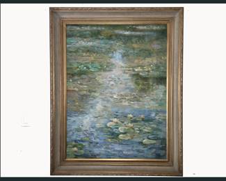 Large Attractive Impressionist Painting