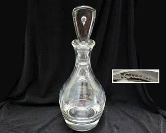 Steuben Decanter